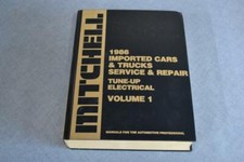 Mitchell manuals 1986 for sale  Walkerton