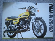 Prospekt yamaha rd400 gebraucht kaufen  Essen
