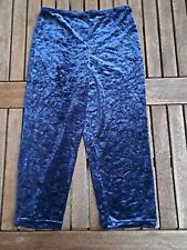 Dunkelblaue samt leggings gebraucht kaufen  München