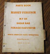 Massey Ferguson MF 84 Barra de Tesoura Colheitadeira Catálogo de Peças Manual Livro 1966 comprar usado  Enviando para Brazil