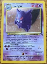 1999 pokemon gengar for sale  San Ramon