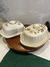 Vintage butter dishes for sale  MORDEN