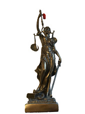 Justitia figur waage gebraucht kaufen  Friedberg (Hessen)