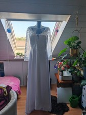Brautkleid schleppe rücken gebraucht kaufen  Dortmund