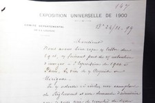 Ancienne lettre 1899 d'occasion  Auxi-le-Château