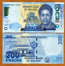 Malawi, 200 kwacha, 2021, P-60-Nowy, UNC na sprzedaż  Wysyłka do Poland