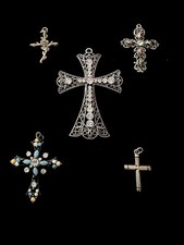 Pendants large cross for sale  Taft