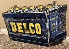 Vintage delco batteries d'occasion  Expédié en Belgium
