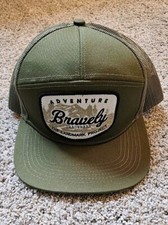 Chapéu caminhoneiro Adventure Bravely Landmark Project verde masculino NOVO  comprar usado  Enviando para Brazil
