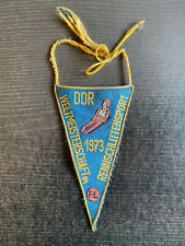 Bandiere oberhof 1973 usato  Spedire a Italy