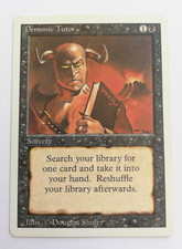 Mtg demonic tutor gebraucht kaufen  Preetz