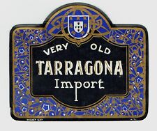 Etiqueta de vinho vintage muito antiga Tarragona importada comprar usado  Enviando para Brazil