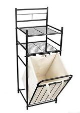 Aparador de Baño Con Cesta Ropa Metal Wäscheregal Recolector Recipiente Colada comprar usado  Enviando para Brazil
