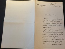Lettre marechal fayolle d'occasion  Château-Renault