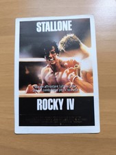 Rocky cartolina ciak usato  Bari