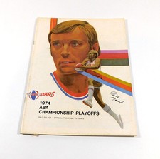 1973-74 ABA Basketball Finals Program New York Nets at Utah Stars jogo 2 comprar usado  Enviando para Brazil