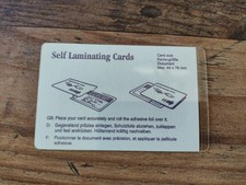Laminierfolie cards gebraucht kaufen  Blieskastel