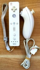 MANETTE + NUNCHUK OFFICIELS BLANCS NINTENDO WIIMOTE WII FONCTIONNELS - N°1 na sprzedaż  Wysyłka do Poland