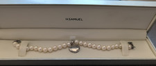 Pearl bracelet silver for sale  KING'S LYNN