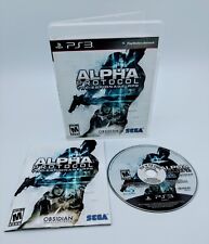 Alpha Protocol Best Buy jogo exclusivo Sega Obsidian 2010 PS3, usado comprar usado  Enviando para Brazil