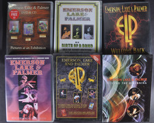 E.L.P. EMERSON LAKE & PALMER  7XDVD 1CD LOT MINT PERSONAL COLLECTION, usado comprar usado E.L.P. EMERSON LAKE & PALMER  7XDVD 1CD LOT MINT PERSONAL COLLECTION, usado comprar usado  Enviando para Brazil
