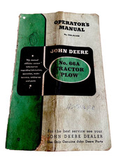 Usado, Arado trator John Deere 66A OMA5848 manual do operador comprar usado  Enviando para Brazil