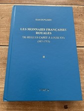 Livre monnaies françaises d'occasion  Osny