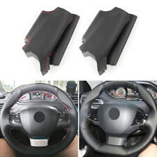 Usado, Capa de couro costura manual volante de carro para Peugeot 308 2014 2015 2016-2020 comprar usado  Enviando para Brazil