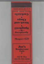 1930s matchbook cover for sale  Raymond