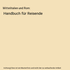 Mittelitalien rom handbuch gebraucht kaufen  Trebbin