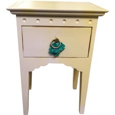 Elegant beige bedside for sale  UK