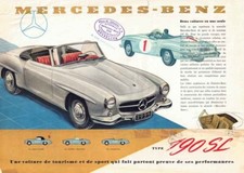 Catalogue brochure mercedes d'occasion  Saône