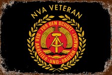 Retro blechschild nva gebraucht kaufen  Lohmar