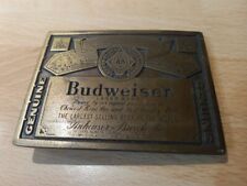 Genuine budweiser lager for sale  OSWESTRY
