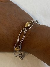 Bracciale vintage argento usato  Latina