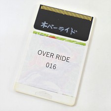 Jogo testado somente cartão OVER RIDE 016 PC Engine Rewrite Hu comprar usado  Enviando para Brazil