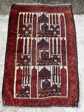 Vintage afghan rug for sale  BURY ST. EDMUNDS