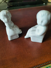 Salière poivrière porcelaine d'occasion  Anet