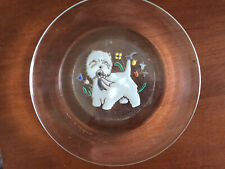 Westie handpainted plate for sale  Baltimore