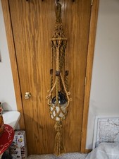 Vintage jute macrame for sale  Rochester
