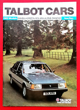 1982 talbot cars for sale  BANGOR