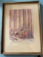 Aquarell bild rahmen gebraucht kaufen  Köln