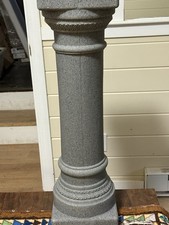 Estátua de coluna grega de plástico grupo Emsco; aparência de granito natural comprar usado Estátua de coluna grega de plástico grupo Emsco; aparência de granito natural comprar usado  Enviando para Brazil