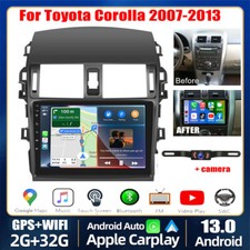 Rádio estéreo para carro Android AUTO GPS NAVI WIFI + câmera para Toyota Corolla 2007-2013, usado comprar usado  Enviando para Brazil