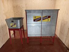 Vintage galvanised foldingbar for sale  ASHFORD