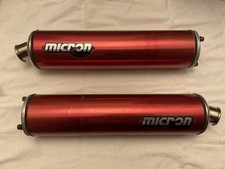 Micron exhausts cans for sale  STOCKTON-ON-TEES