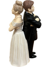 Quirky bride groom for sale  EXETER