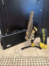 Usado, Usado Jupiter Alto Sax 669 II com Suporte GRÁTIS (Novo) Hercules Alto sax comprar usado  Enviando para Brazil