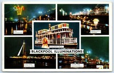 Postcard blackpool illuminatio for sale  TEWKESBURY