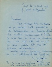 Carlègle egli lettres d'occasion  Paris IX
